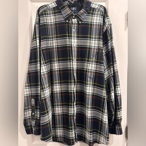 Polo Ralph Lauren Oxford plaid button down NWOT 4XB